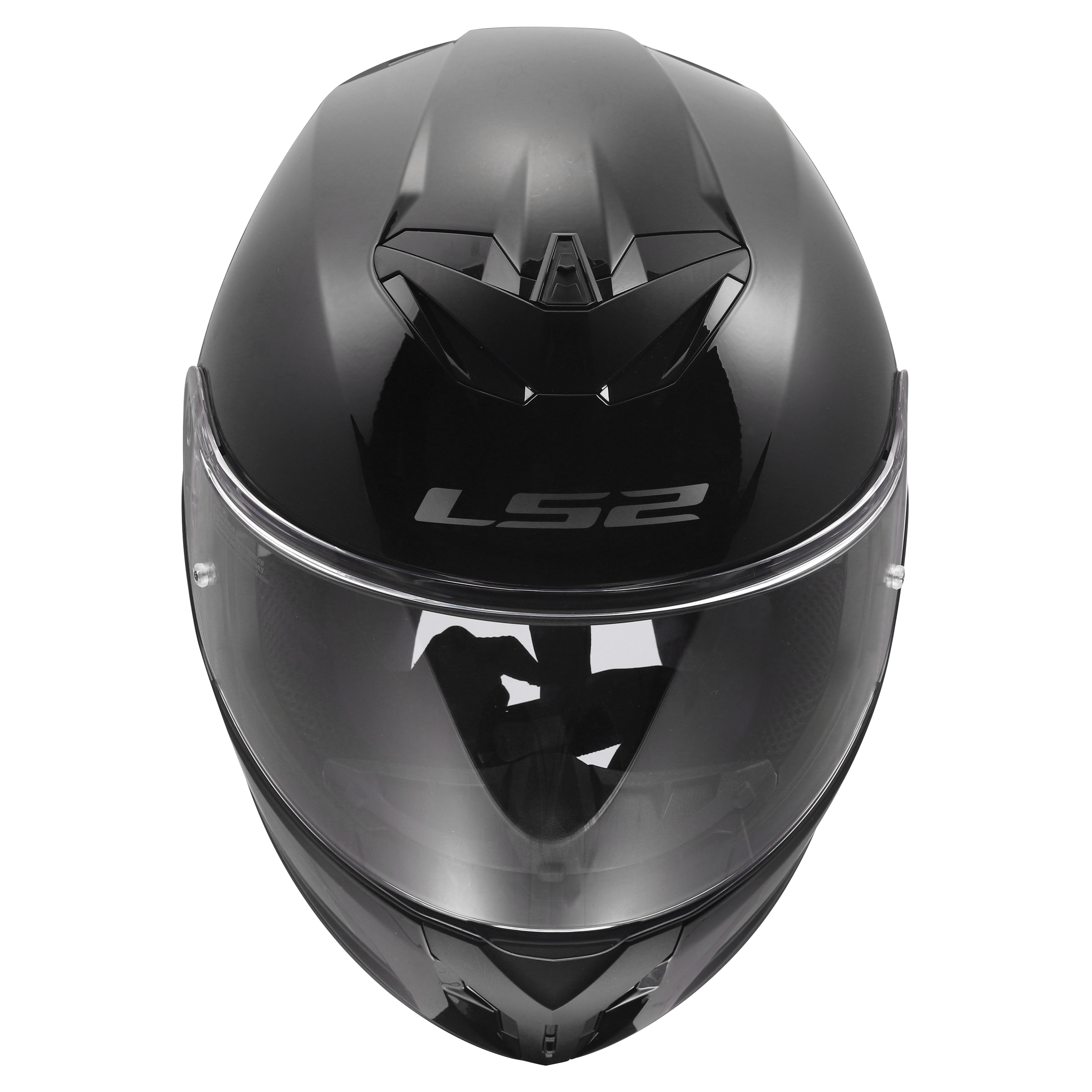LS2 FF820 RAPID III SOLID GLOSS BLACK 168200012 (9)